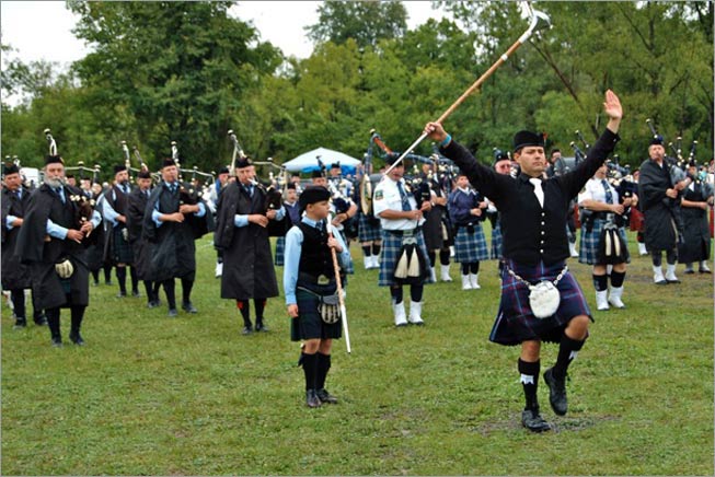 Piping and Drumming