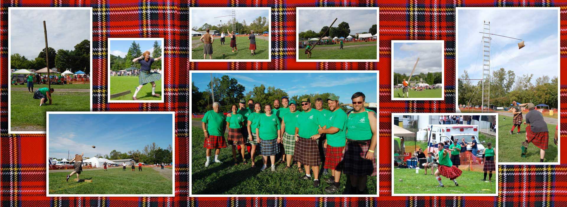 COME WATCH THE<br />HIGHLAND GAMES